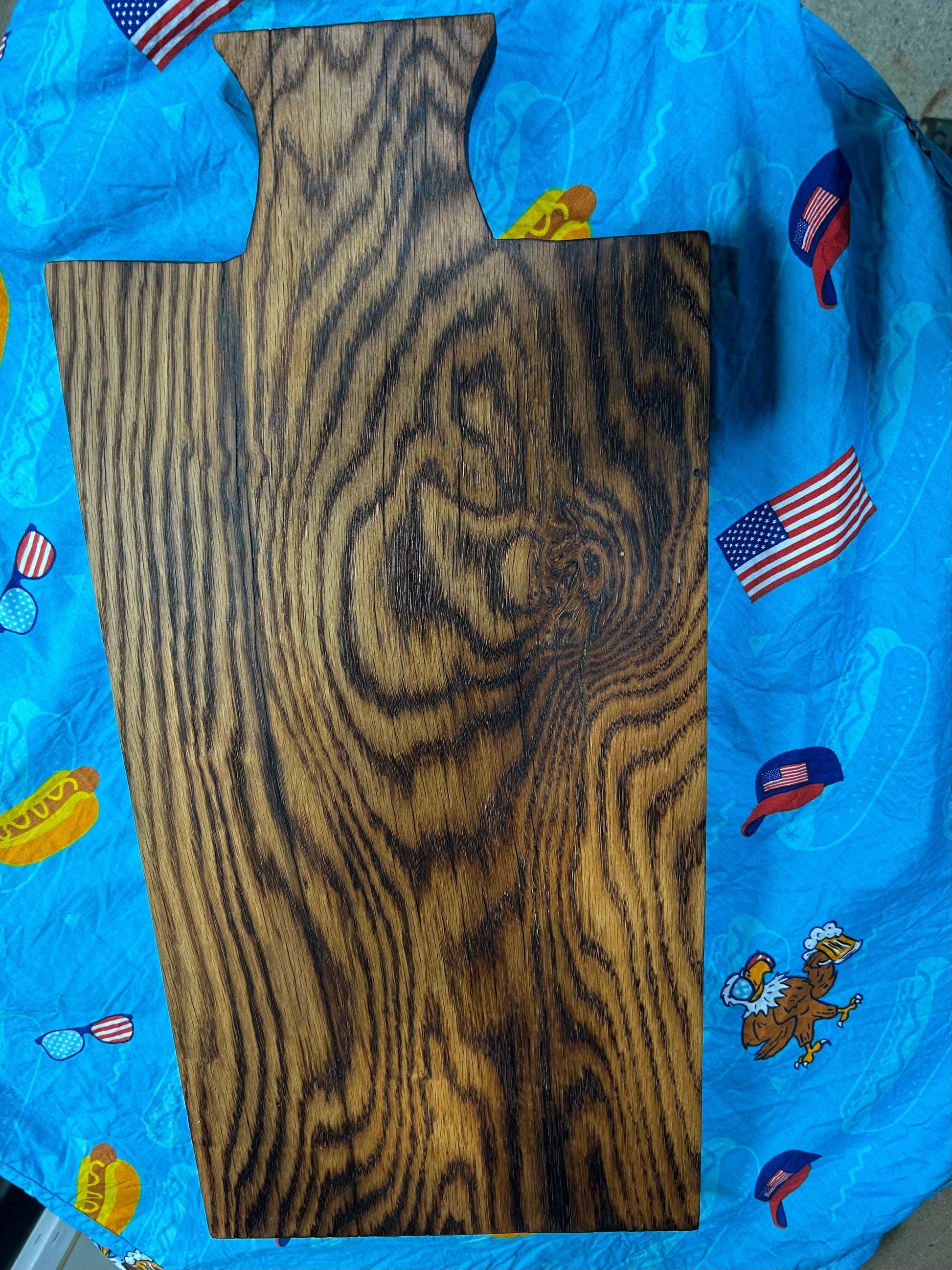 Large Rustic White Oak Charcuterie Board