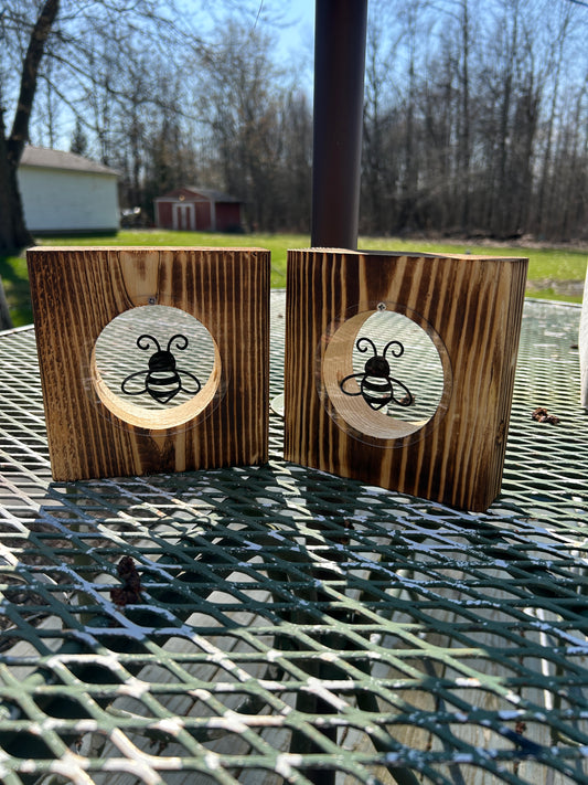 The Buzz Block Carpenter Bee trap (Pair)